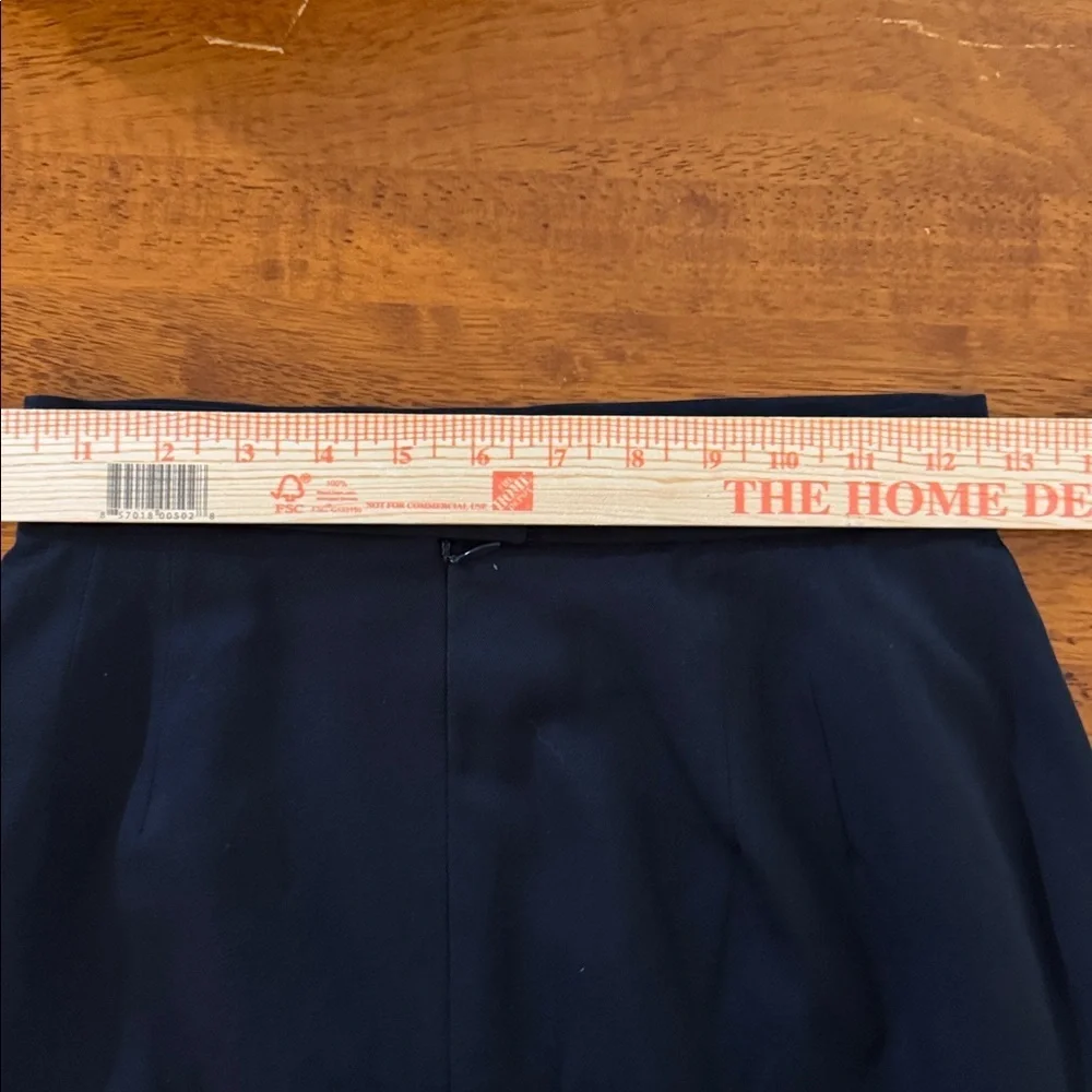 CHANEL Classic Black Pencil Skirt Small 46